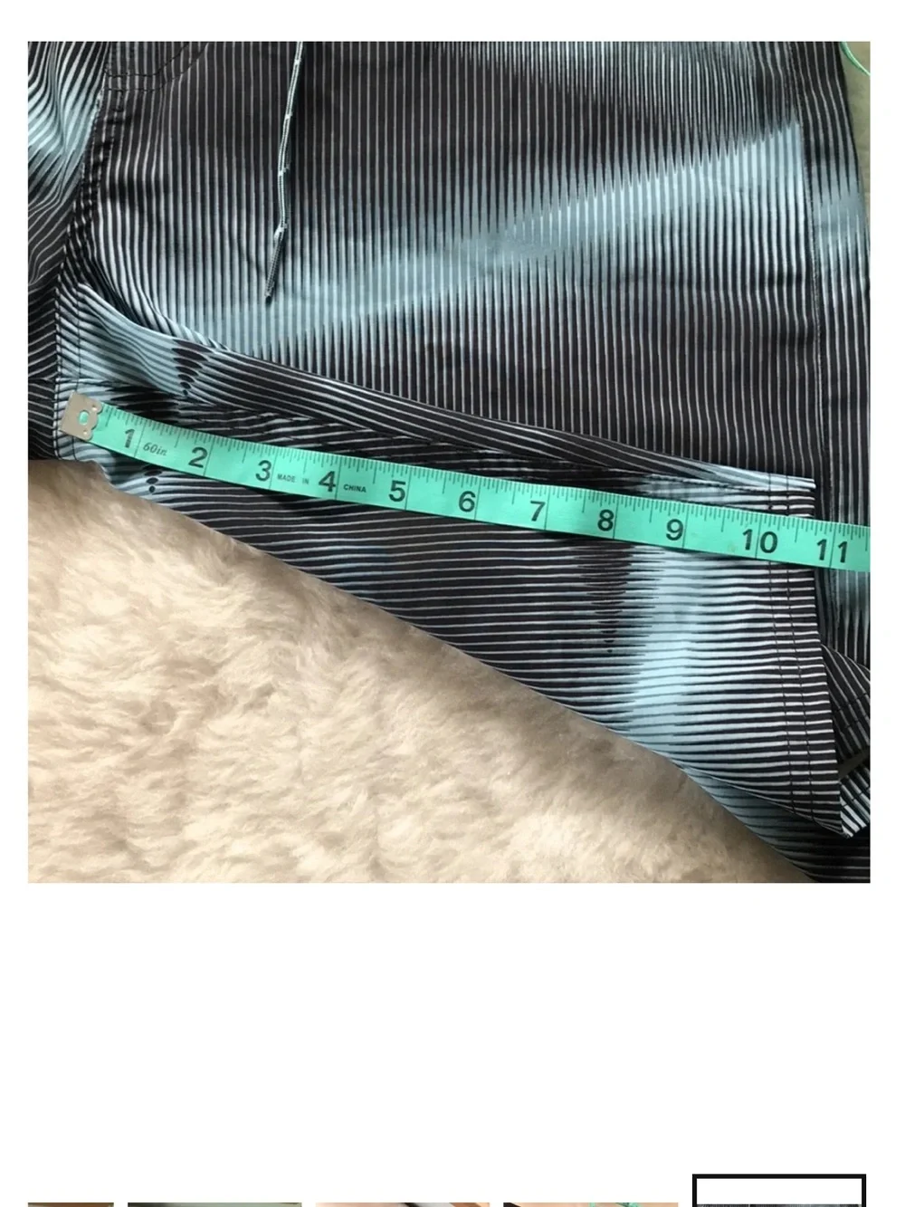 Nike unlined black aqua illusion board shorts size M